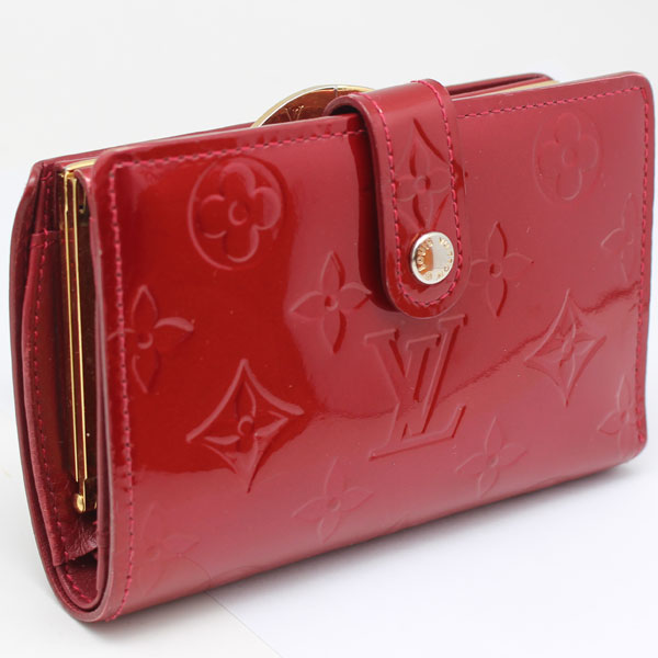 ルイヴィトン ヴェルニ がま口財布 赤 レッド M93528 LOUIS VUITTON 送料無料 | ブランド・バッグ財布（中古品）ヴィトン