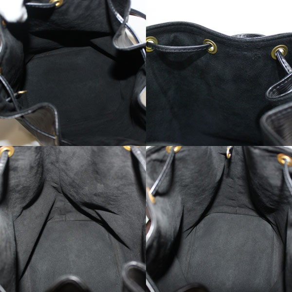 LouisVuitton ヴィトン エピ ノエ 黒 ブラック ショルダーバッグ 巾着  M590023
