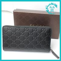 新品 グッチ GUCCI 長財布 グッチシマ ラウンドファスナー 307987 ブラック 送料無料