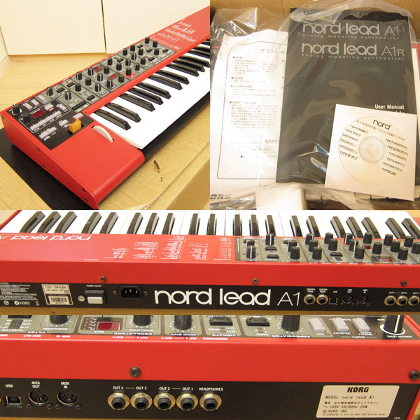 新品同様 CLAVIA NORD LEAD A1 クラビア ノード リード  シンセサイザー 49鍵2