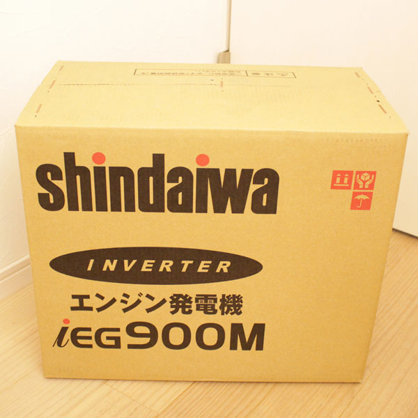 新品 新ダイワ　インバーター発電機 iEG900M-Y 　送料無料2