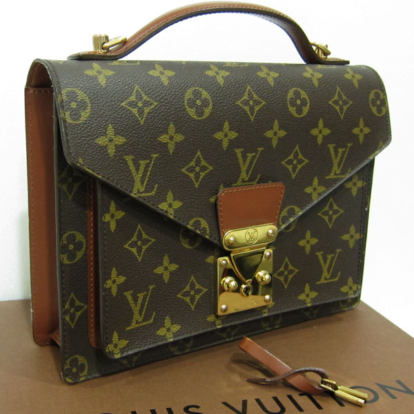 ルイヴィトン モノグラム モンソー M51185 ビジネスバッグ 書類鞄バッグ | ブランド・バッグ財布（中古品）ヴィトン通販｜ブランドのくら