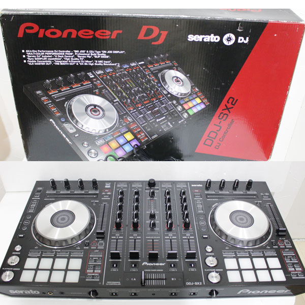 美品 Pioneer パイオニア DDJ SX2 PC DJ用 コントローラー 中古 送料無料1
