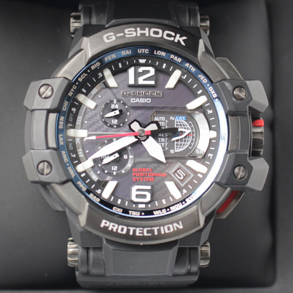 CASIO カシオ G-SHOCK ジーショック GPW-1000-1B 美品-