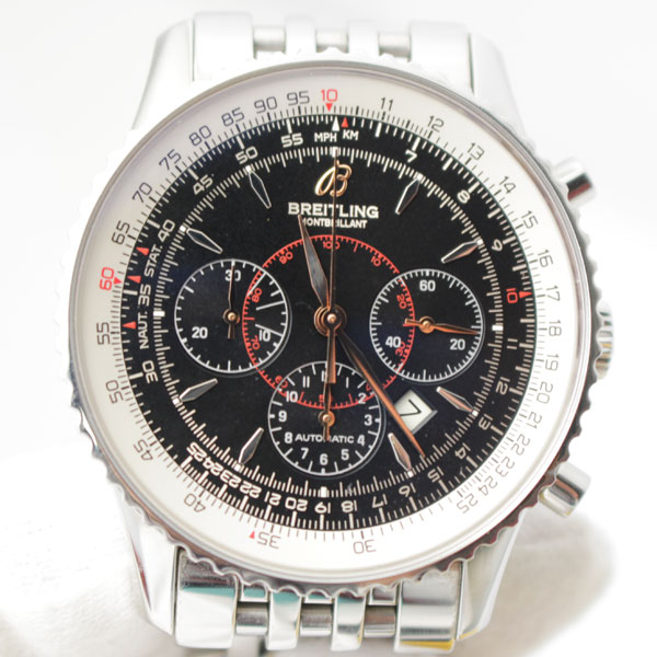 ブライトリング BREITLING ナビタイマー  時計 モンブリラン デイト A41370 中古1