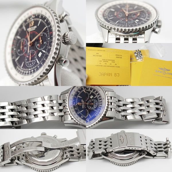 ブライトリング BREITLING ナビタイマー  時計 モンブリラン デイト A41370 中古3