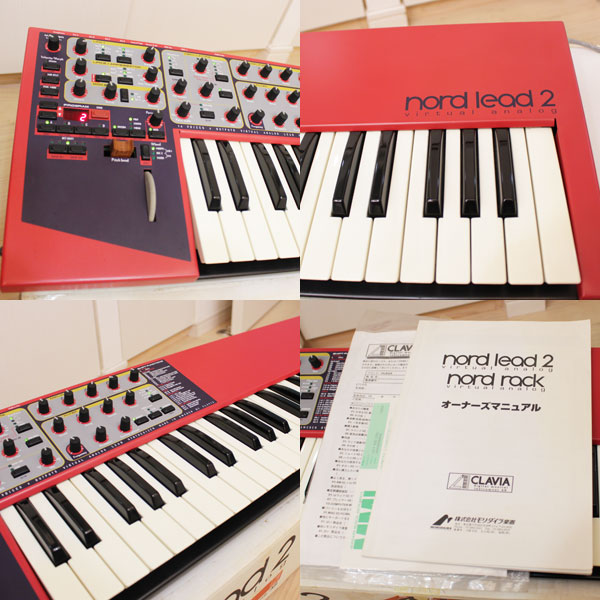 CLAVIA NORD LEAD 2 クラビア ノード リード  シンセサイザー 49鍵盤 中古2