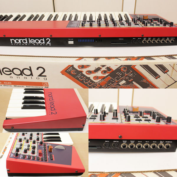 CLAVIA NORD LEAD 2 クラビア ノード リード  シンセサイザー 49鍵盤 中古3
