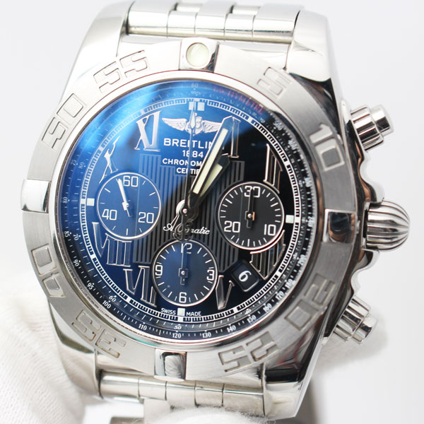 ブライトリング BREITLING クロノマット44 AB0110  SS A012B56PA　中古1