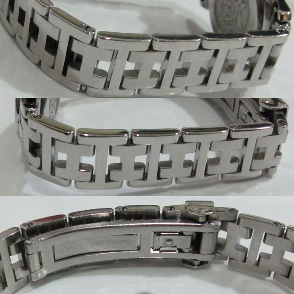 エルメス クリッパー 腕時計 CL4.210 レディース 黒 ブラック クオーツ 電池交換済3
