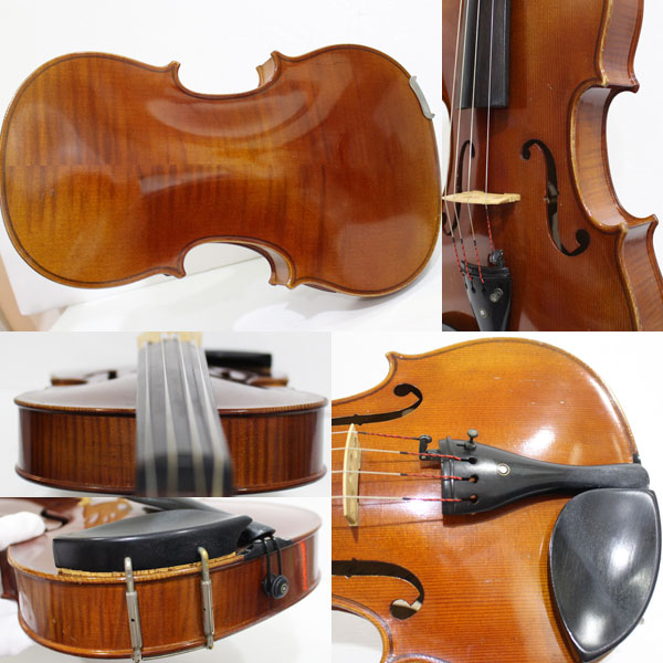 Roderich Paesold Viola ビオラ 704A 88年製 弓 ケース付 中古4