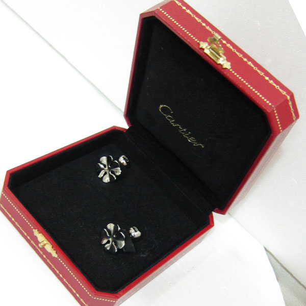 美品 カルティエ Cartier カフス シルバー925 四葉のクローバー 送料無料5
