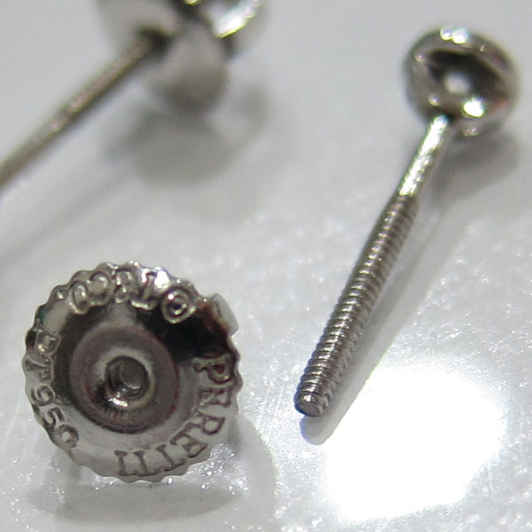 美品 ティファニー PT950 ピアス 合計0.16ct エルサペレッティ バイザヤード3