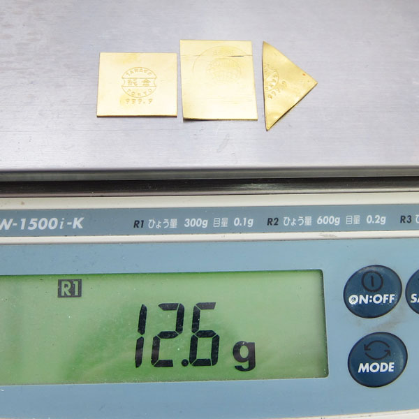 K24 純金12.6g 歯科用純金 プレート 地金 中古4