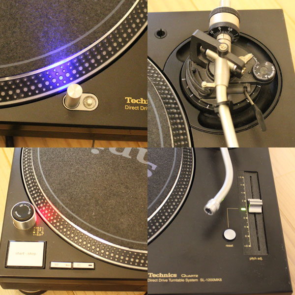 テクニクス　Technics SL-1200MK6 ターンテーブル ブラック　中古4