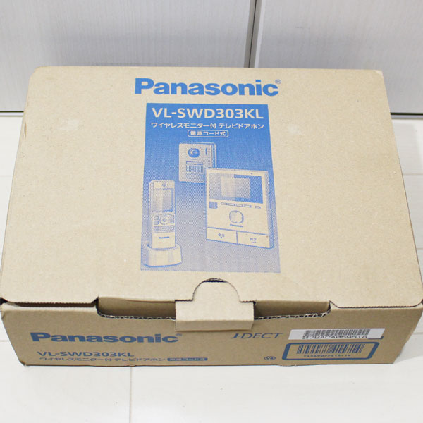 新品 パナソニック VL SWD303KL ワイヤレスモニター付テレビドアホン どこでもドアホン2