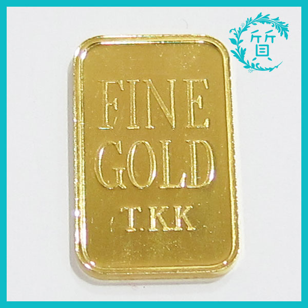 純金 K24 999.9 田中貴金属 10.g インゴット FINEGOLD 地金 プレート2