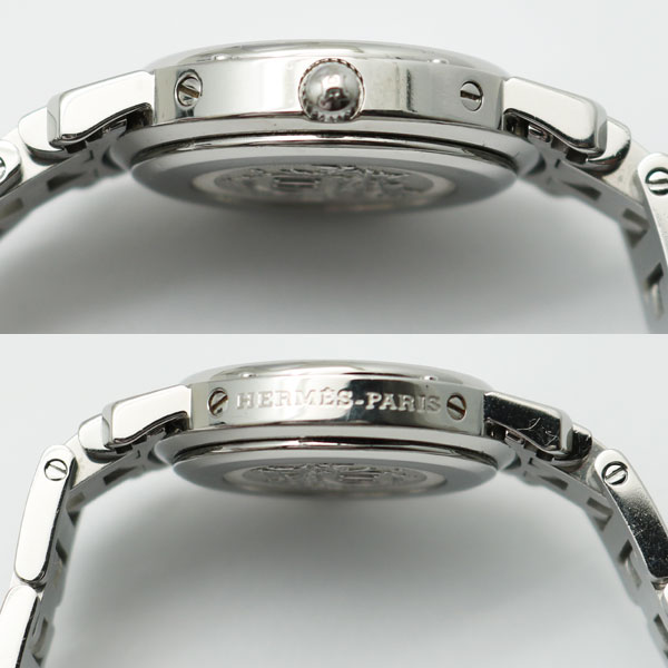 エルメス クリッパー 腕時計 CL4.210 レディース  クオーツ 電池交換済 中古3