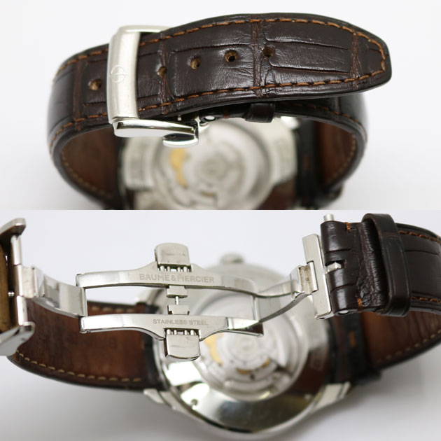 ボーム&メルシェ  BAUME&MERCIER 腕時計 クリフトン 65717 自動巻き　中古5