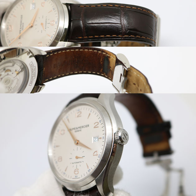 ボーム&メルシェ  BAUME&MERCIER 腕時計 クリフトン 65717 自動巻き　中古6