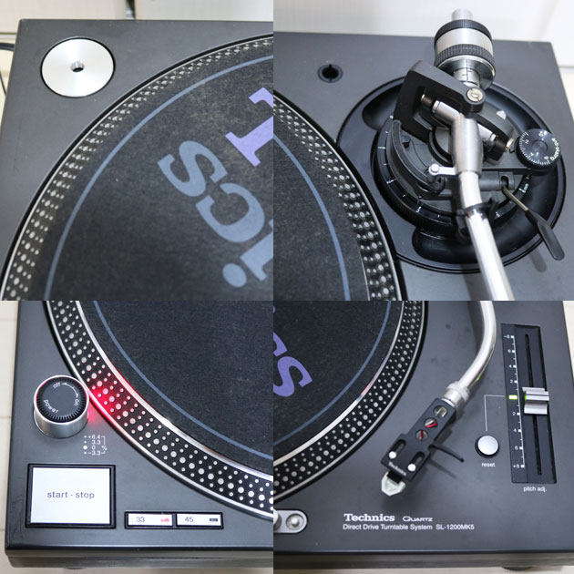 テクニクス　Technics SL-1200MK5 ターンテーブル ブラック　中古 No.13