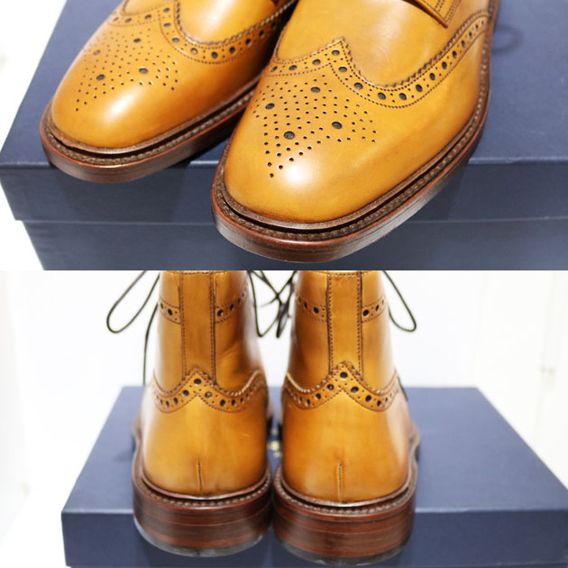 新品 ローク Loake1880 BURFORD2 Tan 26cm  カントリーブーツ 靴4