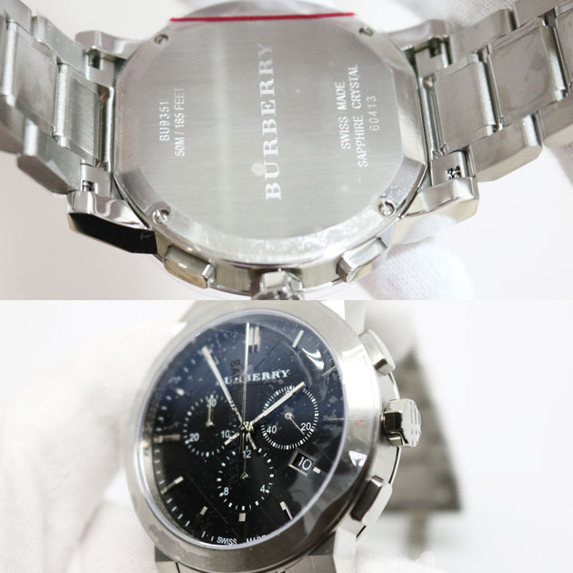 展示品　バーバリー BURBERRY 腕時計  BU9351 クロノグラフ　クオーツ　3