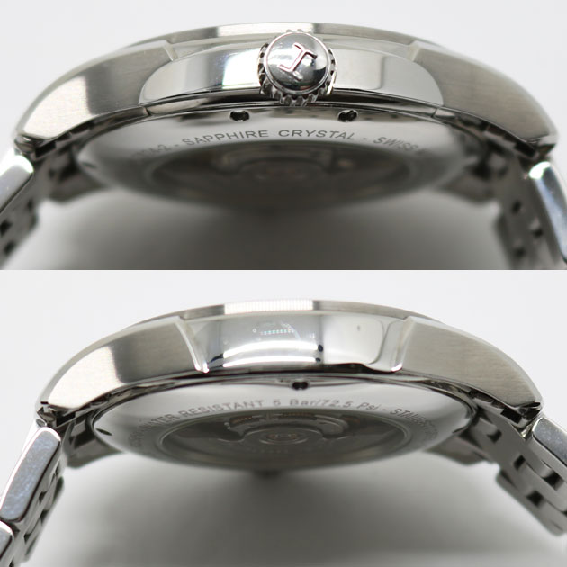 ハミルトン メンズ 腕時計 ジャズマスター オープンハート H32565155 自動巻 裏スケルトン4