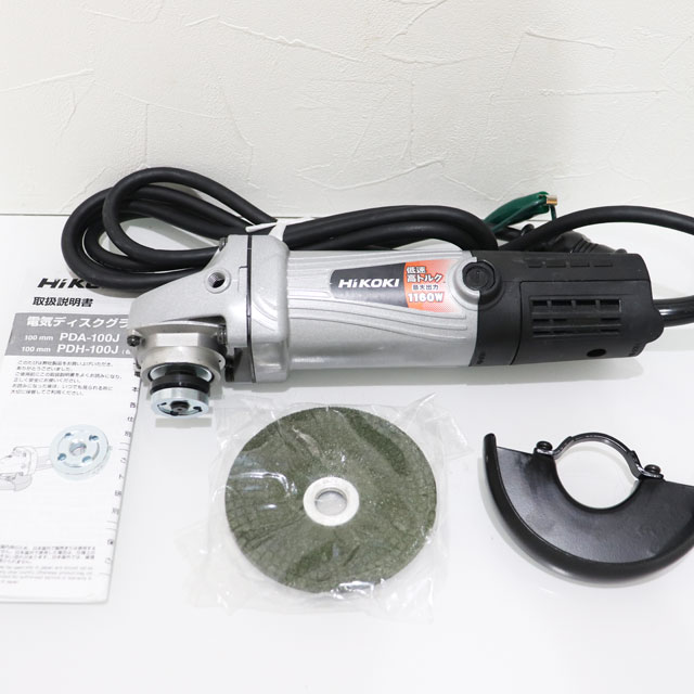 展示品　HiKOKI 電気ディスクグラインダ PDH-100J-E　3