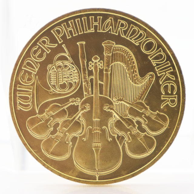 ウィーン金貨 純金 1 OZ 9999 K24 1オンス ランダムイヤー 硬貨 31.1g 中古品 | ブランド・バッグ財布（中古品）ヴィトン
