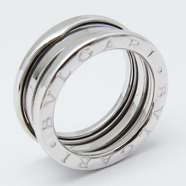 新品磨き済 美品 ブルガリ ビーゼロワン 指輪 750 9g 11号 8mm K18WG1
