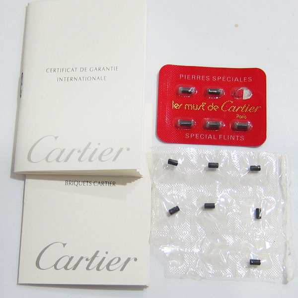 カルティエ Cartier ガスライター ドゥカルティエ 2Cモチーフ シルバーカラー 保証書付6