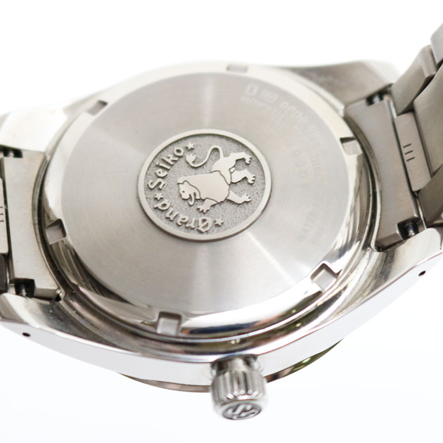 SEIKO グランドセイコー 腕時計 SBGA149　スプリングドライブ　黒文字　中古　保証付き3