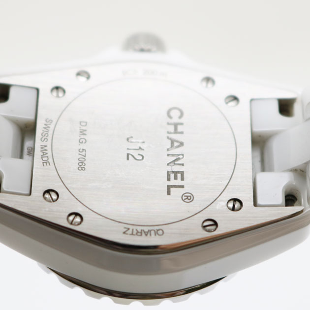 シャネル CHANEL 腕時計 J12 H0968 レディース 白セラミック   クォーツ 中古3